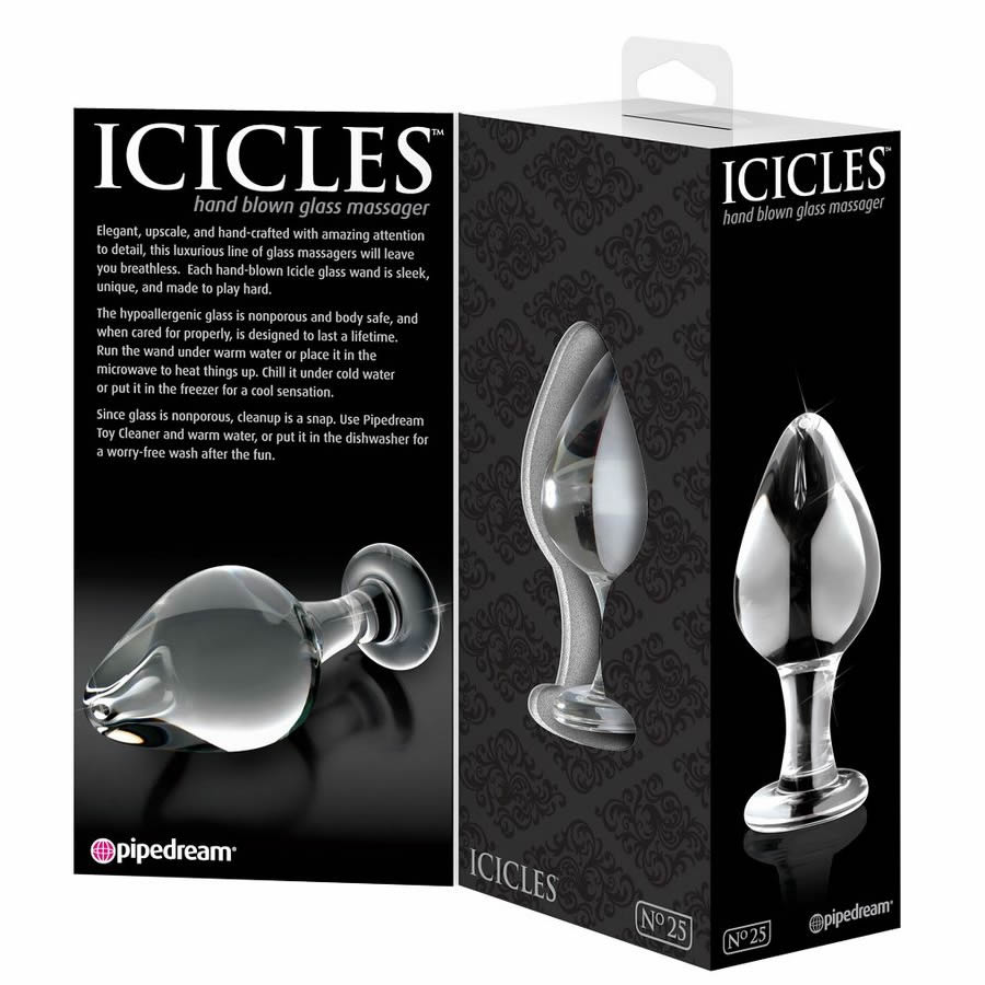 Icicles 25 masajeador de vidrio - Pipedream - Joyas Anales (4)