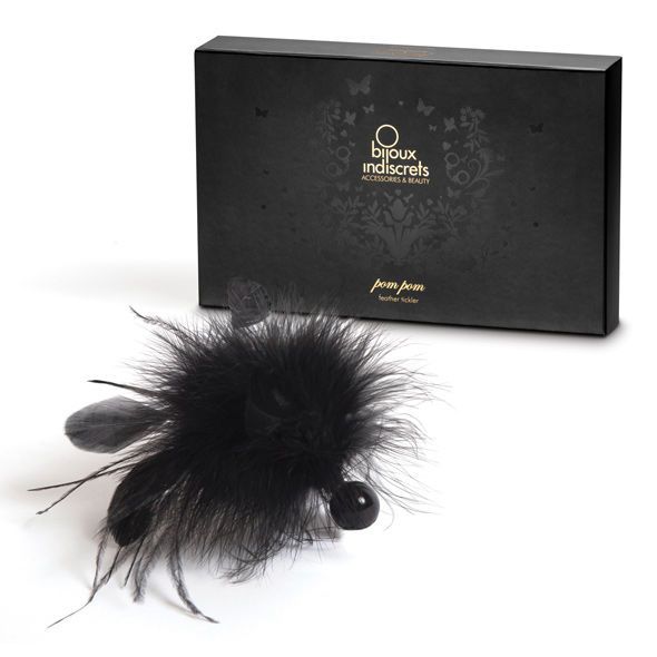 Pom pom plumero de plumas - Bijoux Indiscrets - Fustas y látigos