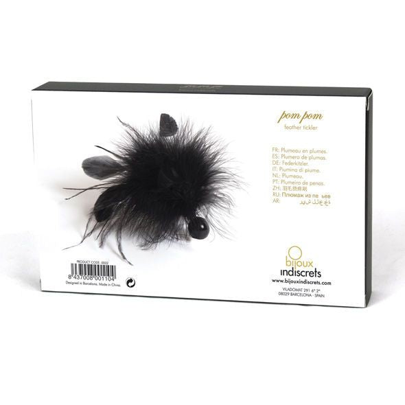 Pom pom plumero de plumas - Bijoux Indiscrets - Fustas y látigos (2)