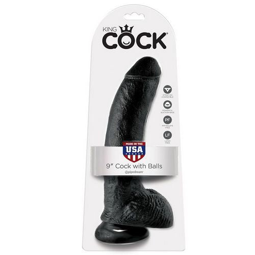 KC 9 - 23cm | con testículos - KingCock - Dildos o Consoladores (3)