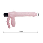 Arnes sin cuerda con vibracion 25.4cm - BaileVibrators - Arneses con pene o dildo Strap-On (5)
