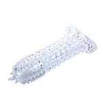 Funda lila silicona con puntitos - BaileforHim - Fundas para el pene (4)