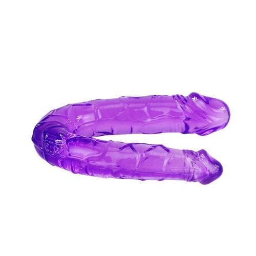 Double Flexible Dildo Purple - WhitePleasures - Dildos o Consoladores (2)