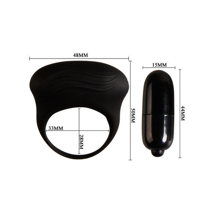 Bertram anillo vibrador - PrettyLove - Anillo vibrador para el pene (con y sin vibración) (6)