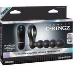 Pipedream Fantasy c-ringz remote control double penetrator de Pipedream, marca premium C-ringz anillo control remoto doble penetración
