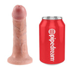 Arnes con pene realistico 15.20 cm - KingCock - Arneses con pene o dildo Strap-On (3)