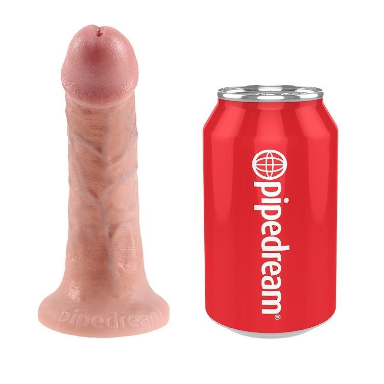 Arnes con pene realistico 15.20 cm - KingCock - Arneses con pene o dildo Strap-On (3)