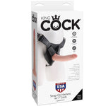 Arnes con pene realistico 17.8 cm - KingCock - Arneses con pene o dildo Strap-On (2)