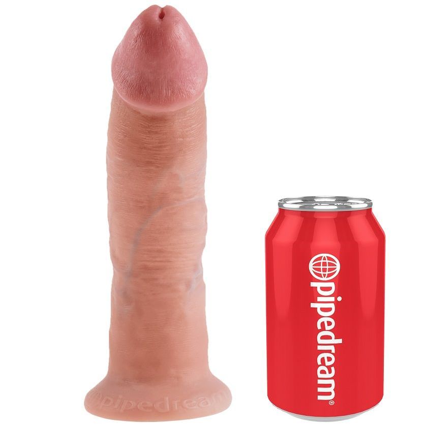Arnes con pene realistico 22.9 cm - KingCock - Arneses con pene o dildo Strap-On (5)