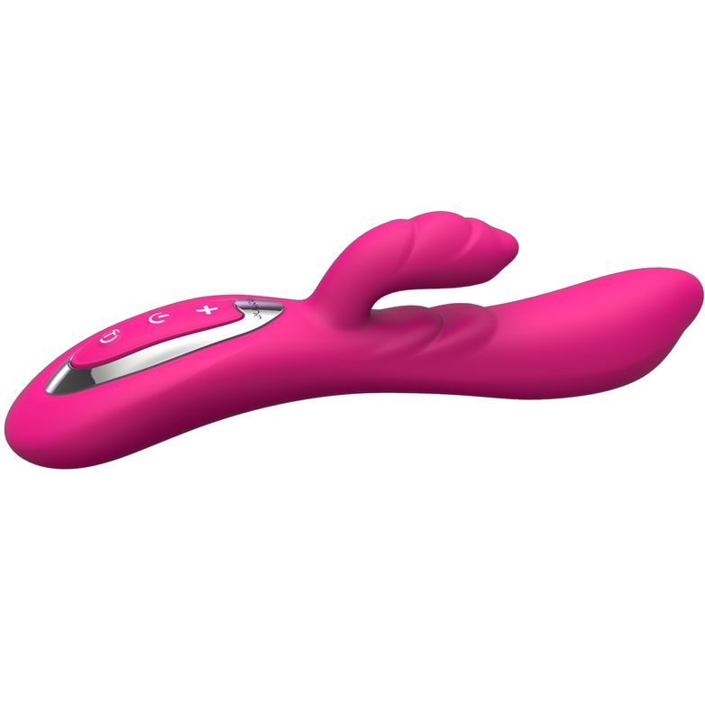 Bonito y potente vibrador multifunción con 2 motores y 7 programas de intensidad que harán las delicias de tus momentos más íntimos.