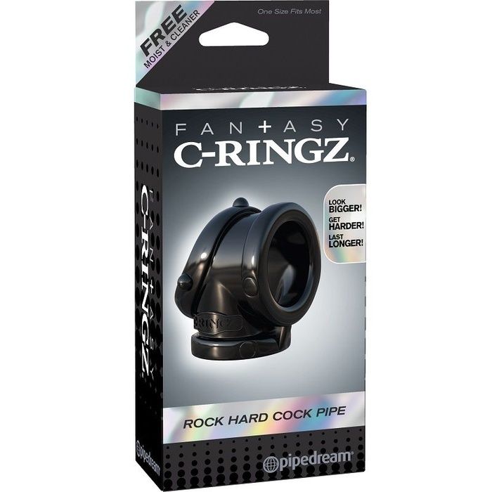 C-ringz rock hard pipe - Pipedream - Anillo vibrador para el pene (con y sin vibración) (2)