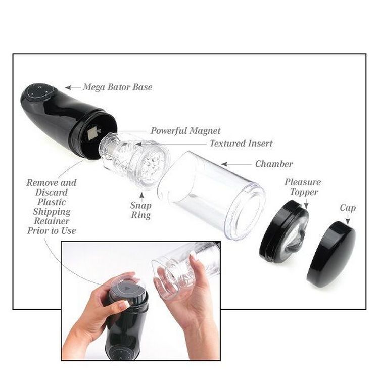 PDX Mega Bator USB Vagina - Pipedream - Masturbadores masculinos (6)
