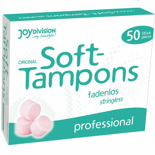 Tampones Profesionales 50 uds - JoyDivision - Relaciones sexuales con la menstruación