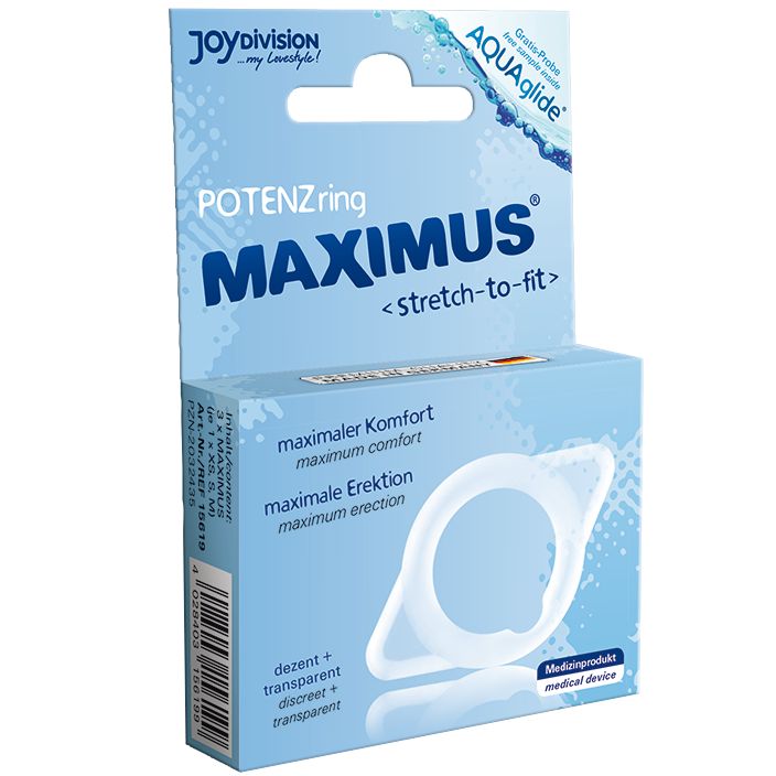 Maximus Anillo Pene Talla S - JoyDivision - Anillo vibrador para el pene (con y sin vibración) (2)
