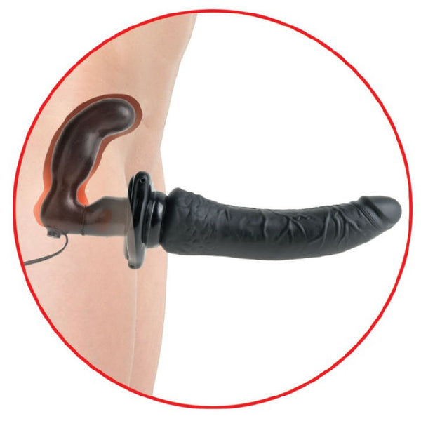 Arnes Vibrador Penetris Doble - Pipedream - Arneses con pene o dildo Strap-On