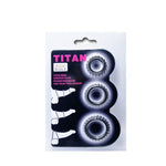 Set 3 anillas - Baile - Anillo vibrador para el pene (con y sin vibración) (4)
