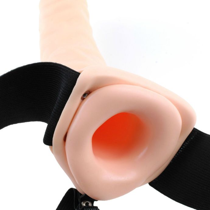 Arnes vibrador hueco 20 cm - FetishFantasy - Arneses con pene o dildo Strap-On (4)