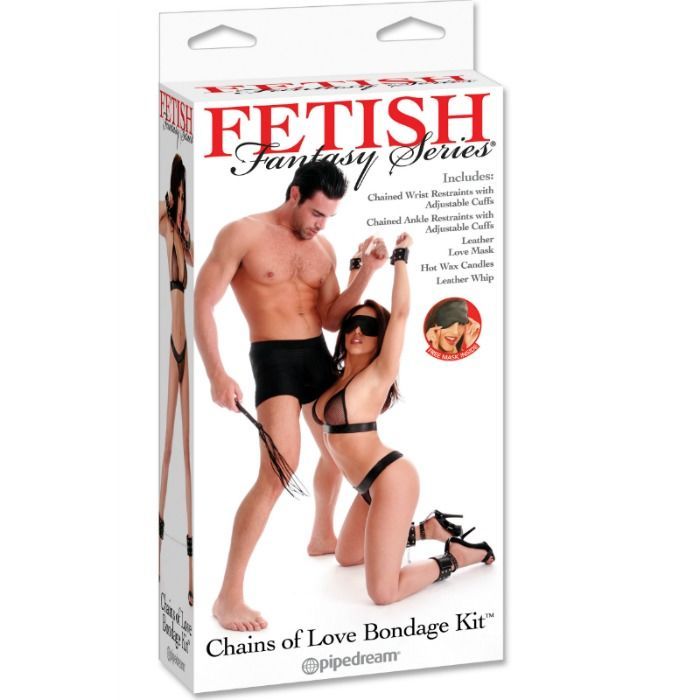 Kit de bondage cadenas del amor - FetishFantasy - Kits para BDSM