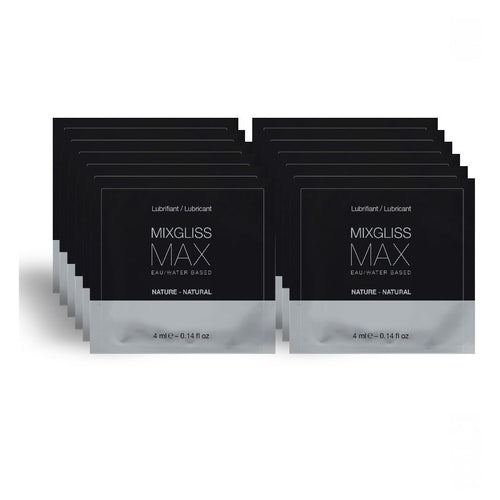 12 monodosis dilatador anal - Mixgliss - Lubricantes sexuales