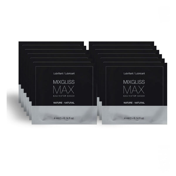 12 monodosis dilatador anal - Mixgliss - Lubricantes sexuales