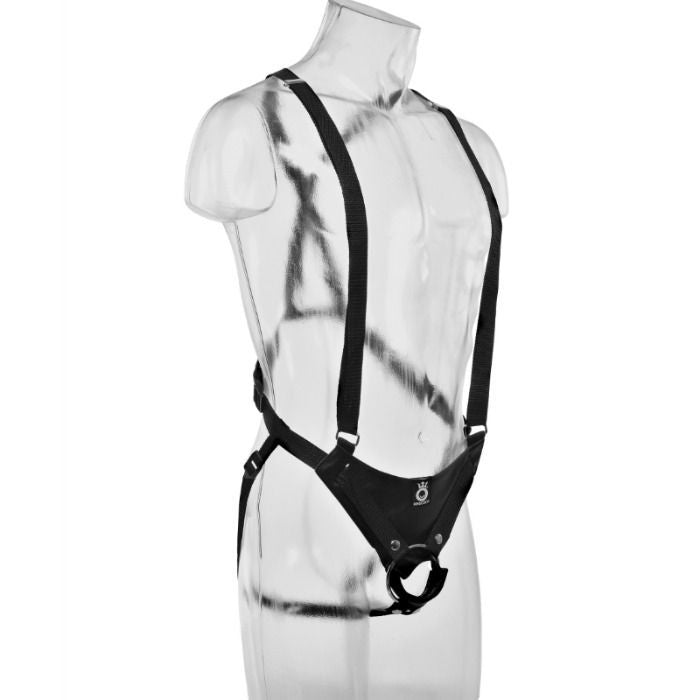 Strap-on hueco 28 cm con tirantes - KingCock - Arneses con pene o dildo Strap-On (4)