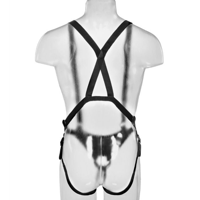 Strap-on hueco 28 cm con tirantes - KingCock - Arneses con pene o dildo Strap-On (5)