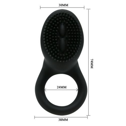 Anillo Vibrador Cobra - PrettyLove - Anillo vibrador para el pene (con y sin vibración) (6)