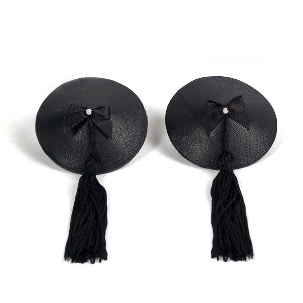 Pezoneras Burlesque Pasties Negro - Bijoux Indiscrets - Lencería erotica (3)