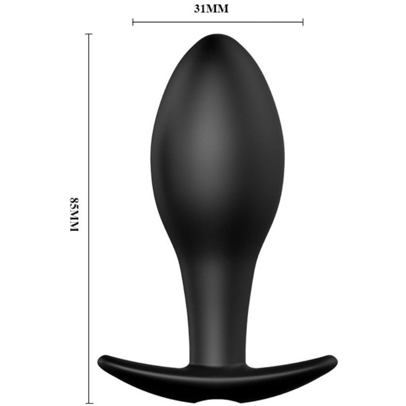 Plug anal silicona forma ancla y vibración - PrettyBottom - Plugs anales (5)