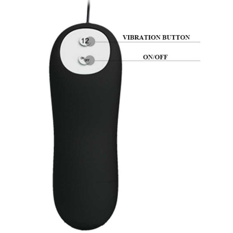 Plug anal silicona forma ancla y vibración - PrettyBottom - Plugs anales (3)