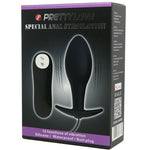 Plug anal silicona forma ancla y vibración - PrettyBottom - Plugs anales (2)