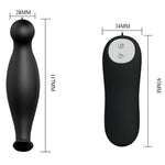 Plug anal silicona y vibración - PrettyBottom - Plugs anales (4)