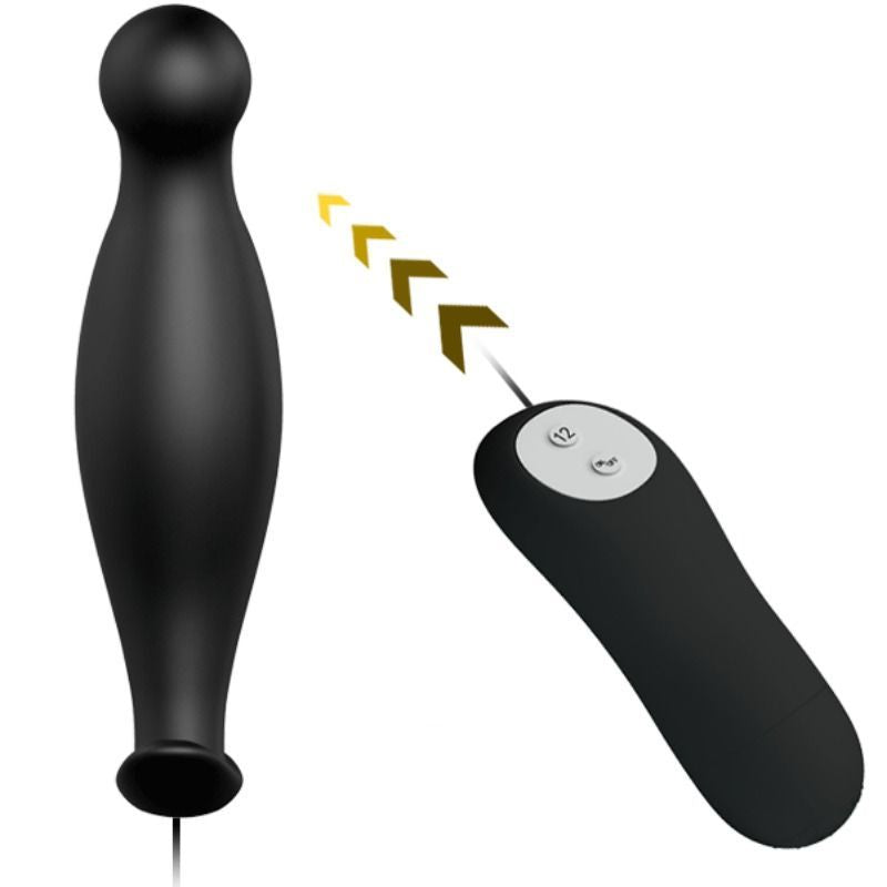 Plug anal silicona y vibración - PrettyBottom - Plugs anales (6)