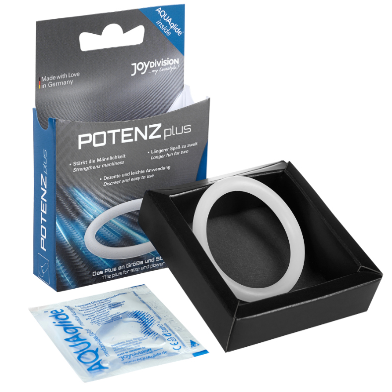 Potenz Plus Ring M - JoyDivision - Anillo vibrador para el pene (con y sin vibración) (2)