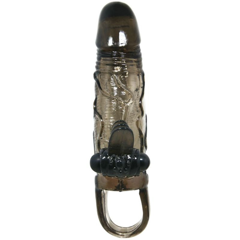 Funda pene anal y clitoris vibrador 16.5 cm - BaileforHim - Fundas para el pene (3)