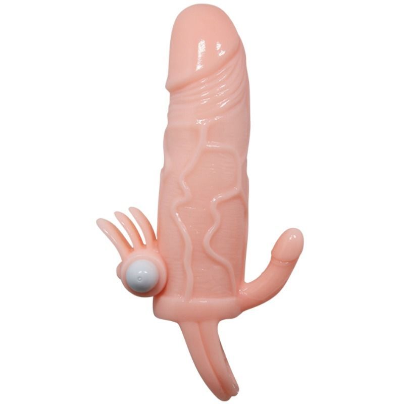 Funda pene anal y clítoris 16.5 cm - BaileforHim - Fundas para el pene (4)
