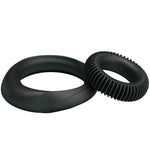 Kit 2 silicona manhood - BaileforHim - Anillo vibrador para el pene (con y sin vibración) (4)