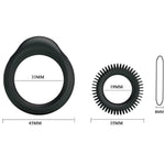Kit 2 silicona manhood - BaileforHim - Anillo vibrador para el pene (con y sin vibración) (5)