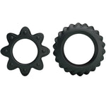 Kit 2 anillos ring flowering - BaileforHim - Anillo vibrador para el pene (con y sin vibración)