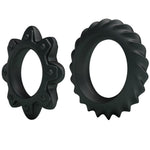 Kit 2 anillos ring flowering - BaileforHim - Anillo vibrador para el pene (con y sin vibración) (2)