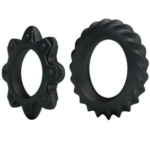 Kit 2 anillos ring flowering