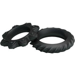 Kit 2 anillos ring flowering - BaileforHim - Anillo vibrador para el pene (con y sin vibración) (4)