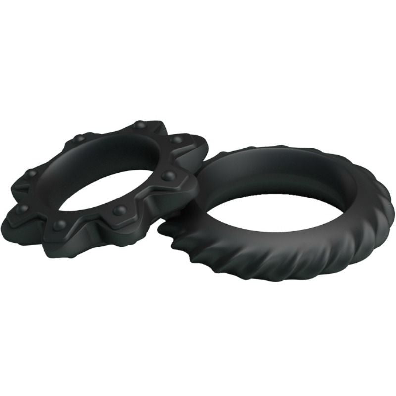 Kit 2 anillos ring flowering - BaileforHim - Anillo vibrador para el pene (con y sin vibración) (4)