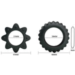 Kit 2 anillos ring flowering - BaileforHim - Anillo vibrador para el pene (con y sin vibración) (5)
