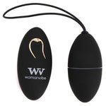 Alsan huevo vibrador Negro - WomanVibe - Vibradores