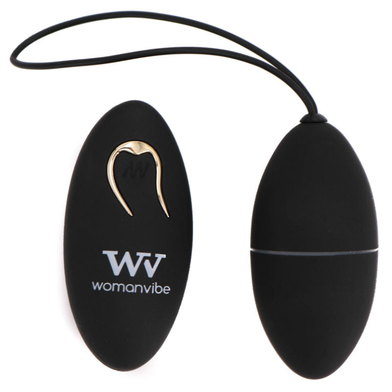 Alsan huevo vibrador Negro - WomanVibe - Vibradores