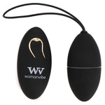 Alsan huevo vibrador Negro - WomanVibe - Vibradores