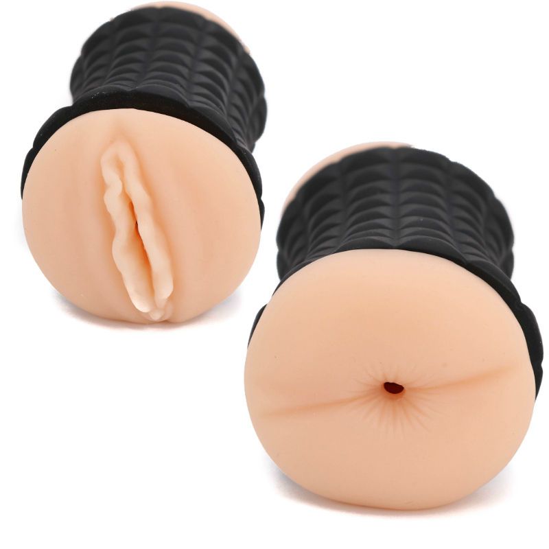 Masturbador doble gumy - WomanVibe - Masturbadores masculinos (4)