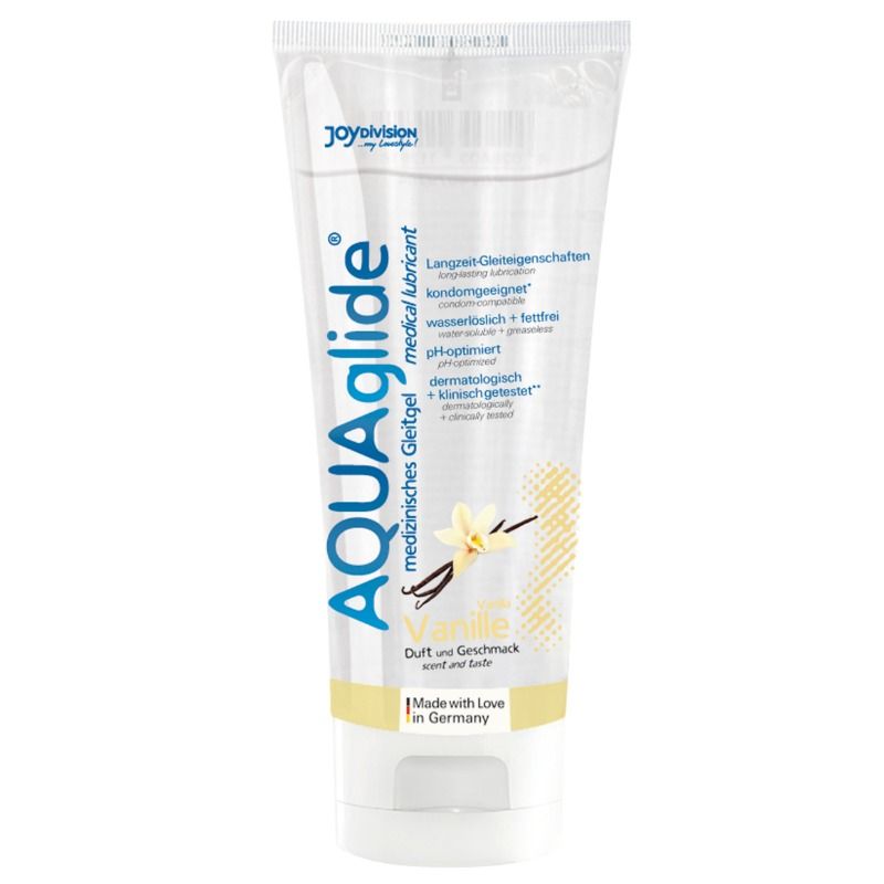 Aquaglide Vainilla 100 ml - JoyDivision - Lubricantes sexuales