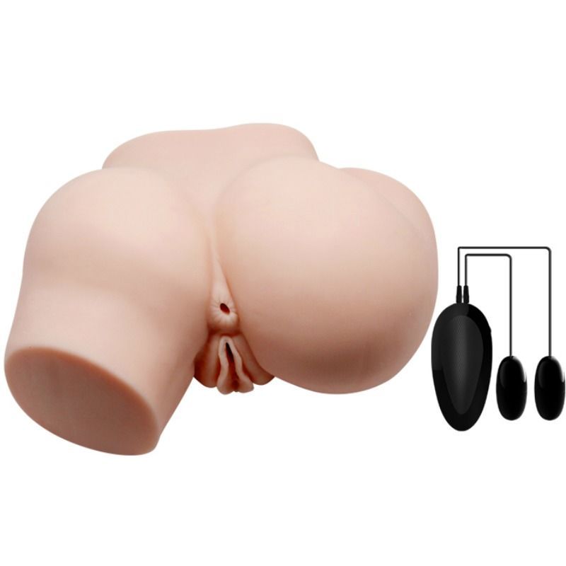 Trasero con vagina, ano y vibración - Crazy Bull - Masturbadores masculinos